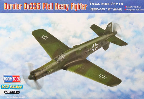 DORNIER DO335 PFEIL 1/72 HOBBYBOSS