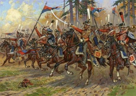 RUSSIAN HUSSARS 1812-1814 1/72 ZVEZDA