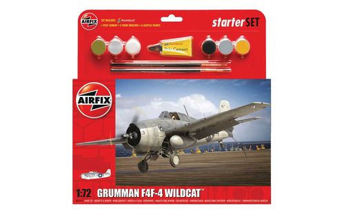 WILDCAT F4F-4 STARTER SET 1/72 AIRFIX