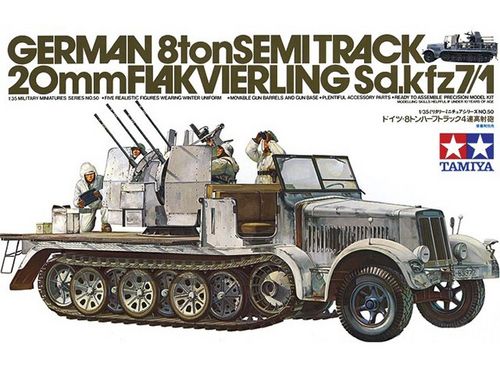 SEMIORUGA SdKfz 7/1 8-Ton & 20mm Flak 1/35 TAMIYA