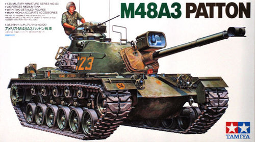 TANQUE M48A3 PATTON 1/35 TAMIYA