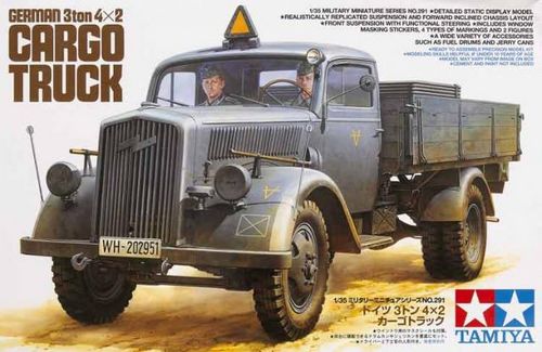 CAMION CARGA 3TON 4X2 OPEL BLITZ 1/35 TAMIYA