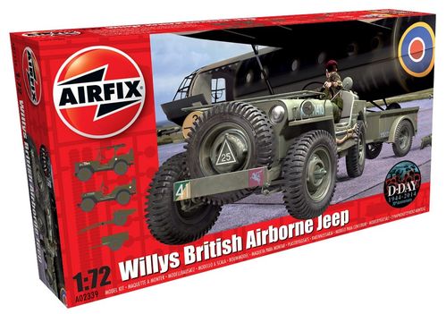 WILLYS JEEP AIRBORNE 1/72 AIRFIX