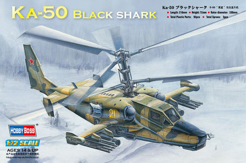 KA-50 BLACK SHARK 1/72 HOBBYBOSS