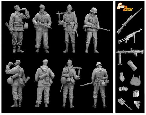 VETERANOS ALEMANES 41-43 RUSIA 1/35 DRAGON