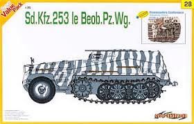 SEMIORUGA SDKFZ253 LE BEOP + COMMANDER 1/35 DRAGON