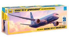 BOEING 787-9 DREAMLINER LONG FUSELAGE 1/144 ZVEZDA