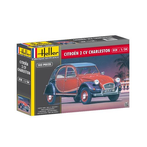 CITROEN 2CV CHARLESTON 1/24 HELLER