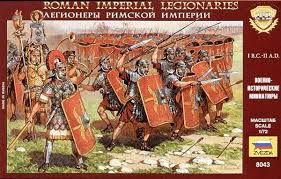 LEGIONARIOS IMPERIALES ROMANOS S.I aC- IIdC 1/72 ZVEZDA