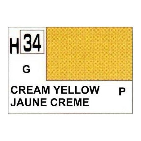 H034 AMARILLO CREMA GUNZE SANGYO